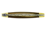 Couteau pliant Forge de Laguiole manche en pistachier 11cm mitres en laiton