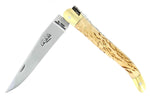 Couteau pliant Forge de Laguiole manche en bouleau 11cm mitres en laiton
