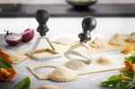 Emporte-pièce à ravioli Gefu Liguri rond en zinc et ABS
