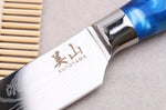 Couteau santoku 12cm Kutoyama Blue Wave