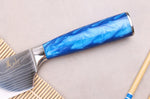 Couteau nakiri 17cm Kutoyama Blue Wave