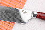 Couteau nakiri 17cm Kutoyama Red Flame