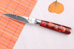Couteau d'office 8cm Kutoyama Red Flame
