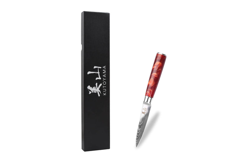 Couteau d'office 8cm Kutoyama Red Flame