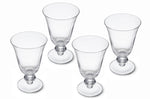 Set de 4 verres à vin en cristal Mikasa Salerno à pied court 260ml