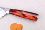 Couteau Kiritsuke 19cm Kutoyama Red Flame