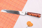 Couteau à pain 20cm Kutoyama Red Flame
