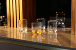 Set de 4 verres Mikasa Sorrento en cristal motif côtelé 400ml