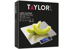 Balance de cuisine numérique Taylor Pro en acier inoxydable capacité 10kg