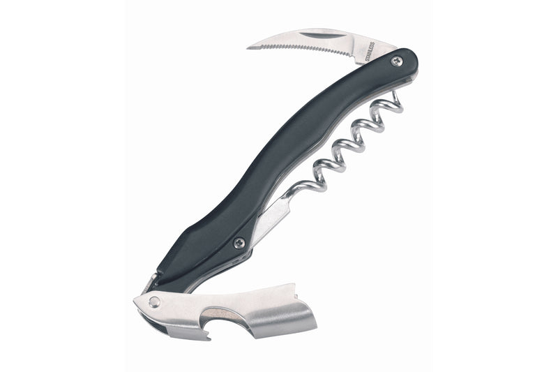 Couteau sommelier Gefu Cameri 3 en 1 en acier inox et polymère 24cm