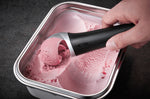 Cuillère à glace Gefu Italia en zinc moulé / ABS noir