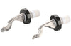 Set de 2 bouchons de bouteille Gefu Botelo en acier inox et polymère