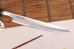 Couteau yanagiba 24cm Sayuto Ebène 7Cr manche en ébène