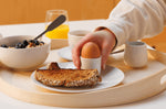 Set de 4 coquetiers Mikasa Chalk en porcelaine blanche