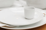 Set de 4 coquetiers Mikasa Chalk en porcelaine blanche