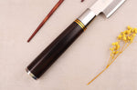 Couteau yanagiba 27cm Sayuto Ebène 7Cr manche en ébène