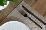 Ménagère 16 couverts Mikasa Ciara Diseno en acier inox noir