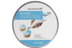 Coffret pâtissier Kitchencraft My Icing Set avec 14 douilles en acier inoxydable + poche en coton