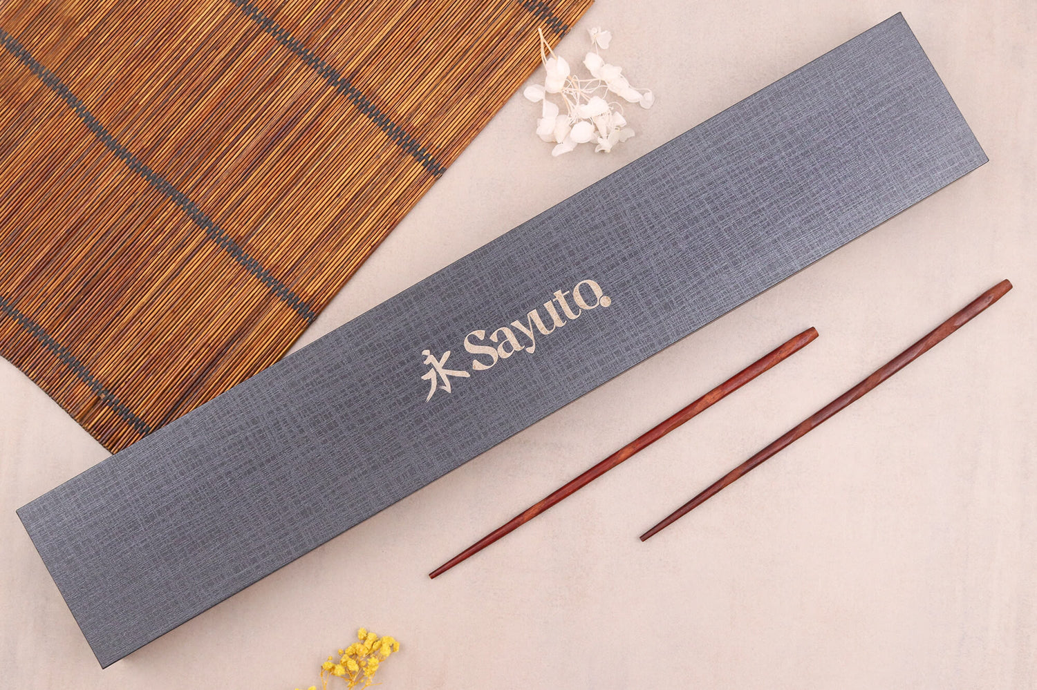 Couteau yanagiba 30cm Sayuto Ebène 7Cr manche en ébène
