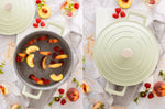 Cocotte MasterClass compatible induction en fonte d'aluminium vert menthe 4L