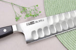 Couteau de chef alvéolé japonais Glestain K Series 30cm