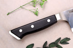 Couteau de chef alvéolé japonais Glestain K Series 30cm
