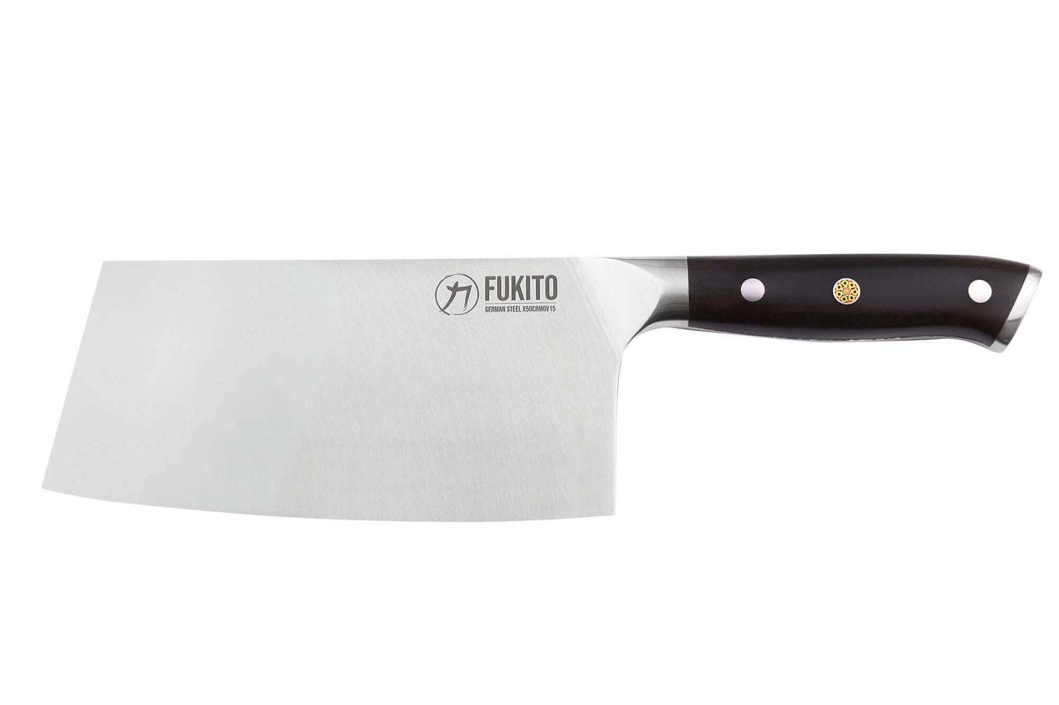 Couteau de chef chinois Fukito Ebène X50 17,5cm