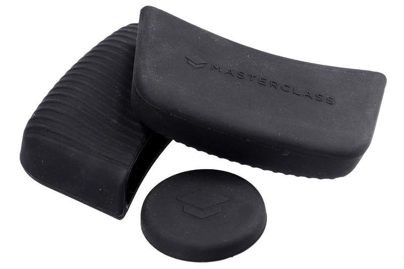 Kit de 3 anses pour cocottes MasterClass en silicone noir