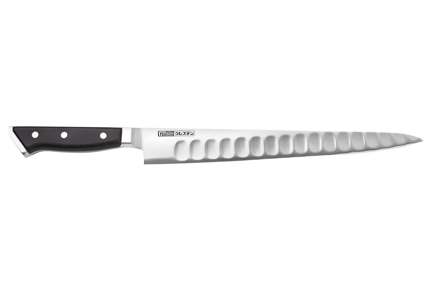 Couteau sujihiki alvéolé japonais Glestain K Series 30cm