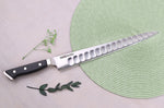 Couteau sujihiki alvéolé japonais Glestain K Series 30cm