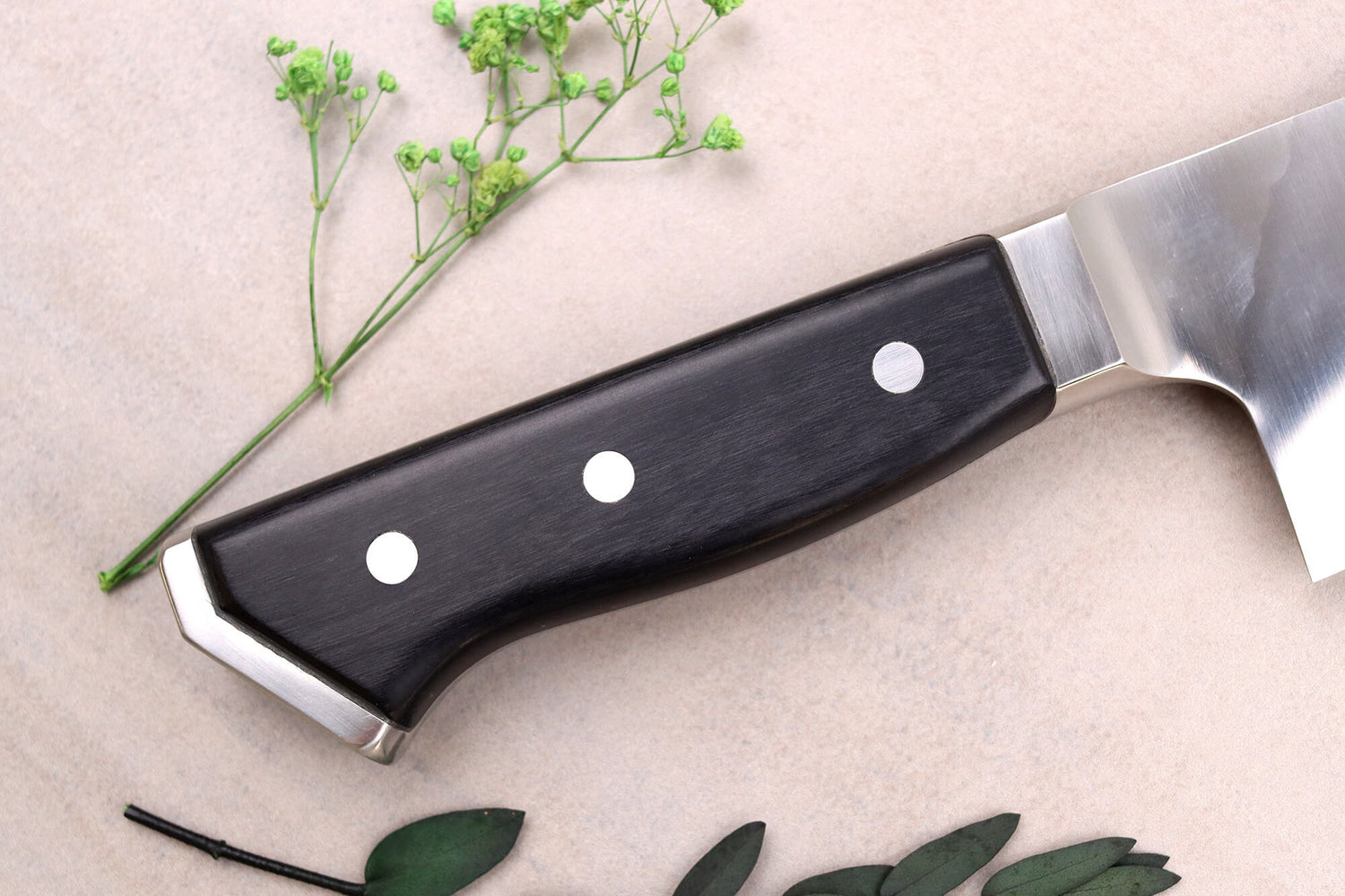 Couteau de chef alvéolé japonais Glestain K Series 36cm