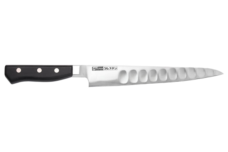 Couteau sujihiki alvéolé japonais Glestain K Series 21cm