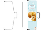 Fil à découper pour gâteaux KitchenCraft Sweetly Does It en acier carbone