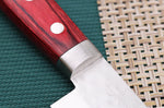 Couteau ko santoku japonais artisanal Masutani 13cm martelé