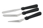 Set de 3 spatules KitchenCraft en acier inoxydable