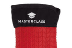 Gant de cuisine MasterClass en silicone rouge sans couture avec manchette en coton