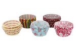 Set de 250 caissettes à cupcakes ou muffins KitchenCraft Sweetly Does It en papier multicolore