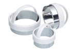 Set de 3 emporte-pièces ronds KitchenCraft en inox avec poignées