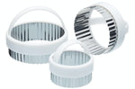 Set de 3 emporte-pièces cannelés KitchenCraft en inox avec poignées