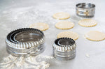 Set de 6 emporte-pièces KitchenCraft à double tranchant en acier inoxydable