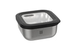 Boîte de conservation Gefu Provido carrée 400ml en acier inox