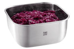 Boîte de conservation Gefu Provido carrée 900ml en acier inox