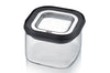 Boîte de conservation Gefu Pantry en verre borosilicate 400ml + 3 étiquettes autocollantes