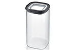 Boîte de conservation Gefu Pantry en verre borosilicate 1400ml + 3 étiquettes autocollantes