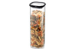 Boîte de conservation Gefu Pantry en verre borosilicate 2500ml + 3 étiquettes autocollantes