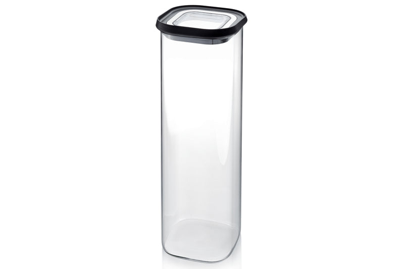 Boîte de conservation Gefu Pantry en verre borosilicate 2500ml + 3 étiquettes autocollantes