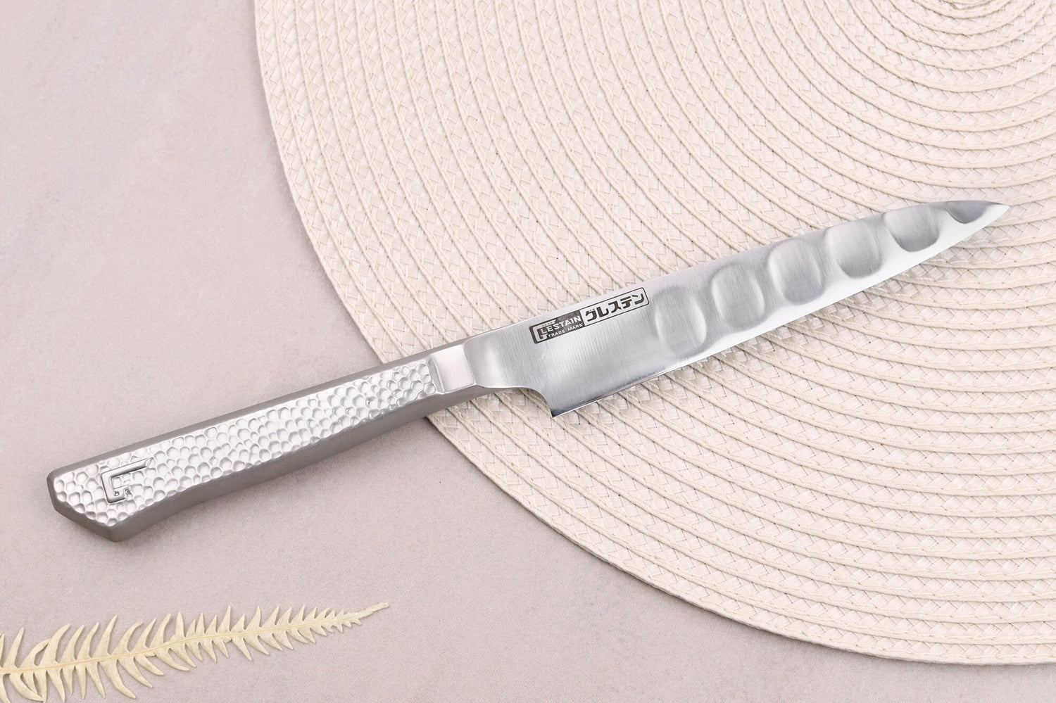 Couteau universel alvéolé japonais Glestain M Series 12cm