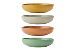 Set de 4 bols à pâtes KitchenCraft Idilica en grès multicolore 21cm