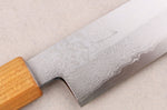 Couteau universel 15cm japonais artisanal Hado Ginsan Cherry damassé