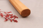 Couteau santoku 18cm japonais artisanal Hado Ginsan Cherry damassé